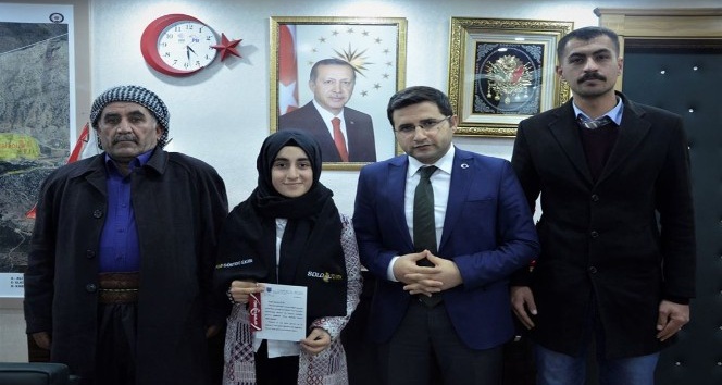 Hava Kuvvetleri Komutanlığından Beytüşşebaplı genç kıza anlamlı hediye