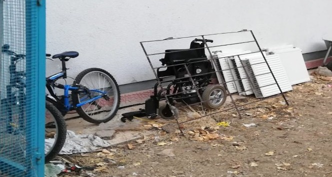 Engellilerin bisikletini çalan hırsız tutuklandı