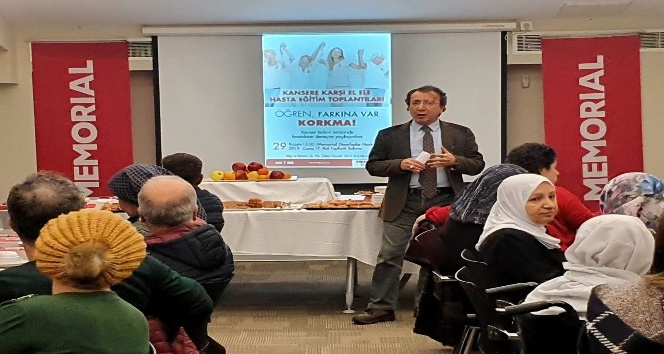 Hastalar ve sağlıkçılar kansere karşı birlik oldu