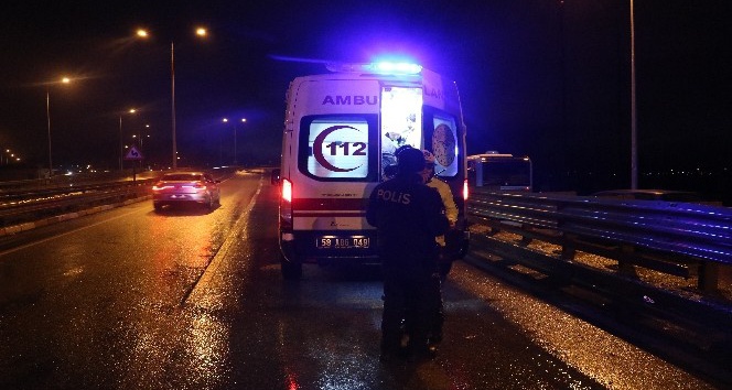 Sivas’ta trafik kazası:1 yaralı