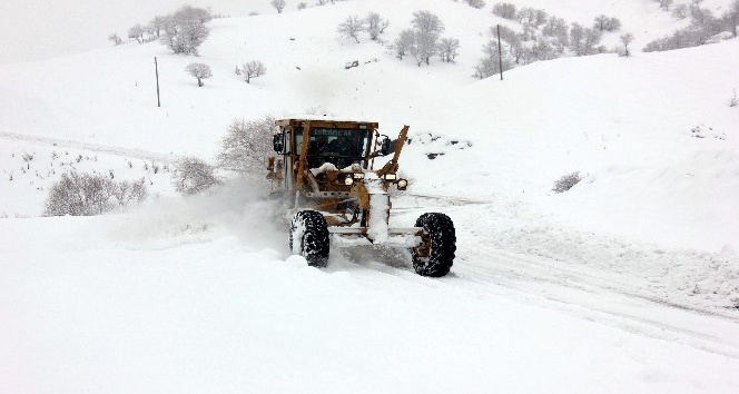 Doğu’da kar, tipi köy yollarını ulaşıma kapadı