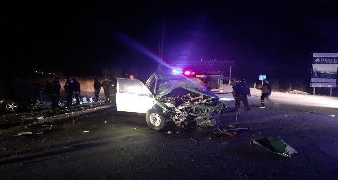 Burdur’da trafik kazası: 1 ölü, 2 yaralı