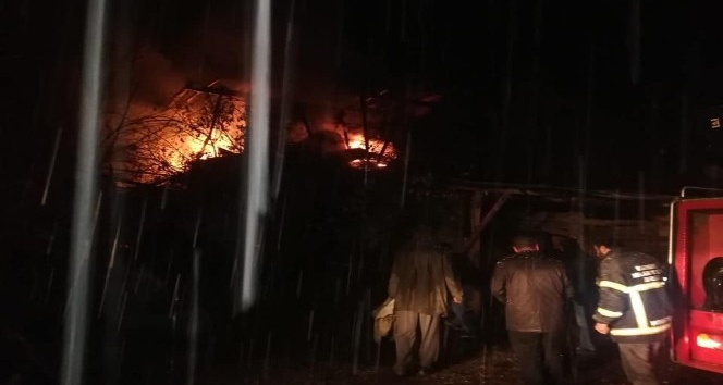 Giresun’da çıkan yangınlar korkuttu