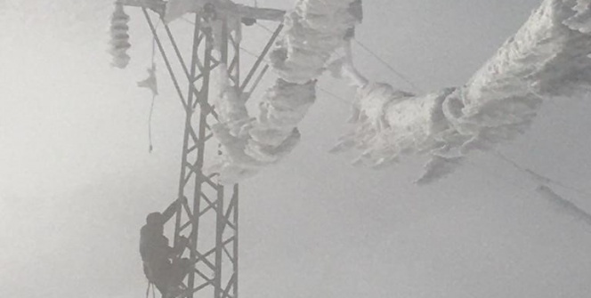 Zorlu kış mesaisi!