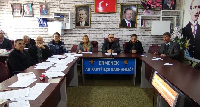 AK Parti Ermenek’te delege seçimi yaptı