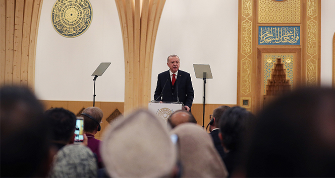 Cumhurbaşkanı Erdoğan Cambridge Camii’nin açılışını yaptı