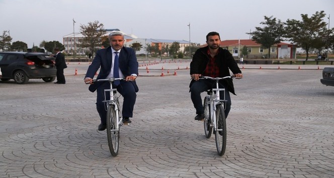 ASÜ ve Aksaray Belediyesi bisiklet konusunda işbirliği yapıyor