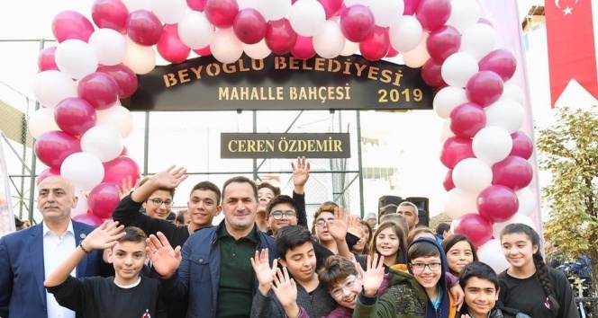 Ceren Özdemir’in ismi Beyoğlu’nda parka verildi