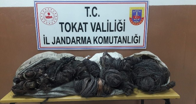 Ahırından 200 kilo satılmaya hazır tel çıktı