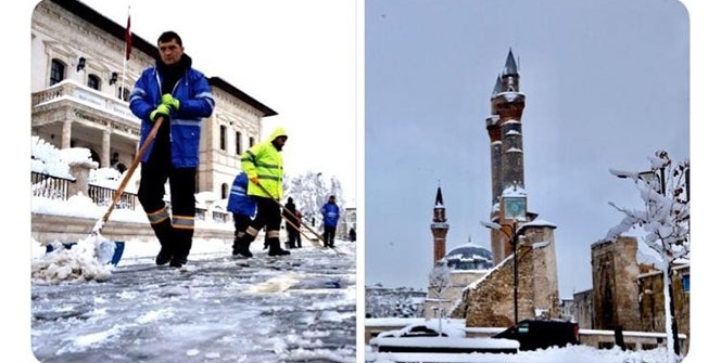 Belediyelerin gülümseten kar diyaloğu