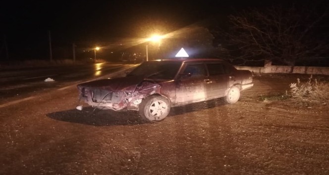 Kırşehir’de kaza 1 yaralı