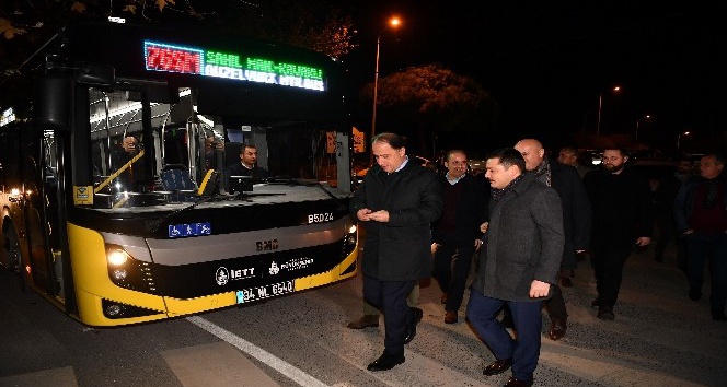 76 SM Sahil, Kavaklı, Güzelyurt metrobüs hattı hizmete açıldı