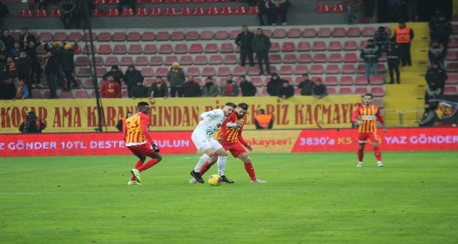 Süper Lig: İ.M. Kayserispor: 1 - Çaykur Rizespor: 0 (Maç sonucu)