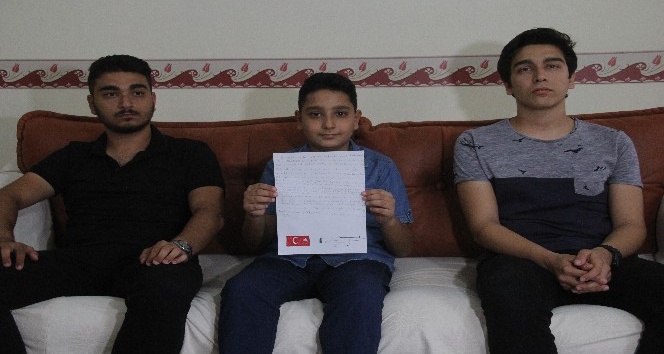 Şehit polis çocuklarından asker ve polise mektup