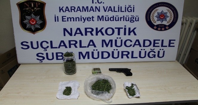 Karaman’da Kasım ayında 11 şahıs uyuşturucudan tutuklandı