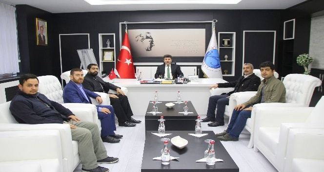 HÜDAPAR Kilis İl Yönetimi Rektör Karacoşkun’la bir araya geldi