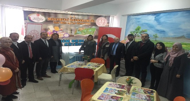 ‘Benim Okulum Benim Kütüphanem’ projesi