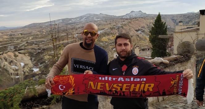 Galatasaray’ın eski futbolcusu Felipe Melo Kapadokya’da
