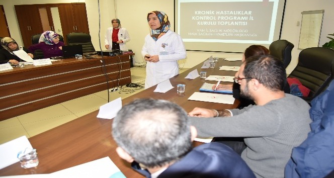 Van’da ‘Kronik Hastalıklar İl Kurulu’ toplantısı