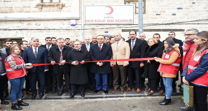 Kızılay’ın Kilis hizmet binası açıldı