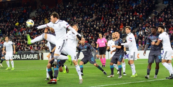 Trabzonspor - Basel maçından kareler!