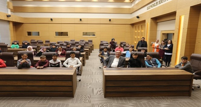 Başkan Bulut Çocuk meclisi üyeleriyle bir araya geldi
