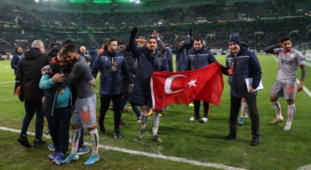 Avrupa'daki 4 galibiyetin 3'ü Başakşehir'den