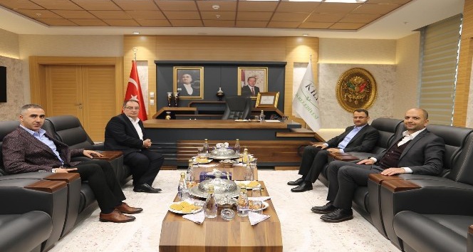 Bulut,  Milletvekili Kaçar ile bir araya geldi