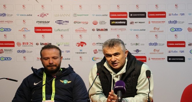 Balıkesirspor - Akhisarspor maçının ardından