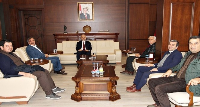 Rektör Bağlı’dan Harran Üniversitesi Rektörü Çelik’e ziyaret