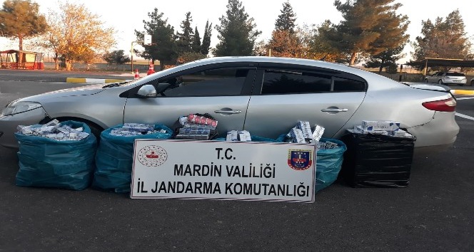 Mardin’de 5 bin paket kaçak sigara ele geçirildi