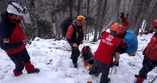Kayıp dağcıların cesetleri Bursa'ya getirildi