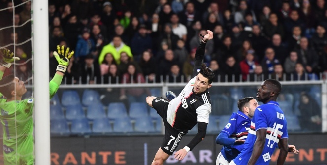 Cristiano Ronaldo'dan inanılmaz gol!