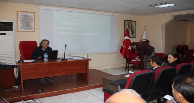 Düve alım desteği bilgilendirme toplantısı yapıldı