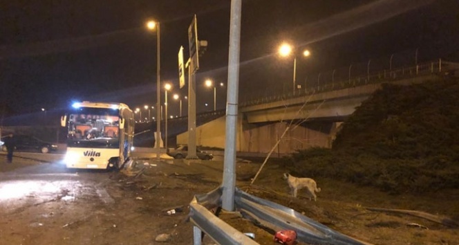 Ankara'da iki ayrı otobüs kazası: 1'i ağır 11 yaralı