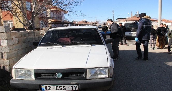 Konya’dan çalınan otomobil Karaman’da bulundu