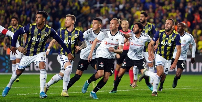 Fenerbahçe Beşiktaş maçından kareler