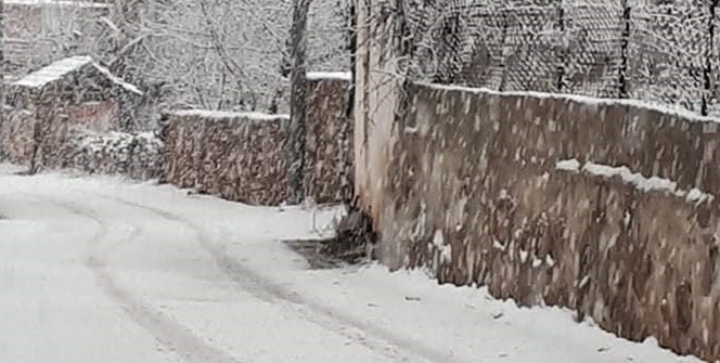 Her yer beyaza büründü!