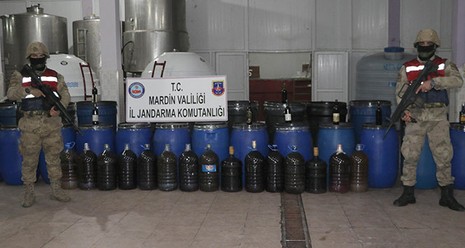 Yılbaşı öncesi 117 ton sahte içki ele geçirildi