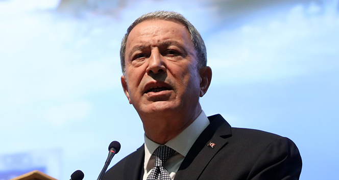 Bakan Akar:' Libya ile imzalanan mutabakat tamamen uluslararası hukuk çerçevesinde yapıldı'