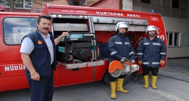 Nevşehir’de itfaiye 2019 yılında 281 yangına müdahale etti