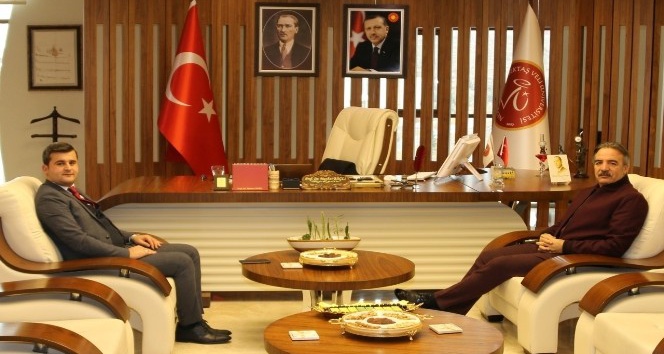 Derinkuyu Kaymakamı Kumcu’dan Rektör Bağlı’ya ziyaret