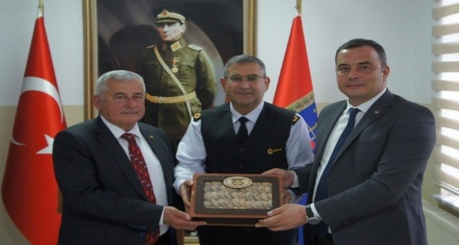 ATB’den İl Jandarma Alay Komutanı Mesut İnan’a ziyaret