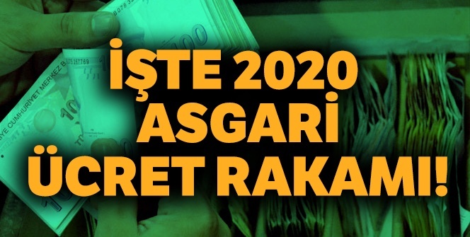 ASGARİ ÜCRET Kaç para OLDU? 2020 asgari ücret NE KADAR OLDU? ASGARİ ÜCRETE AGİ DAHİL Mİ?