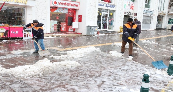 Yozgat’ta kar yağışı
