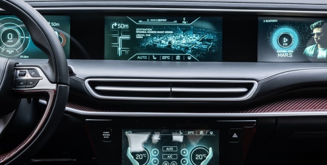 Yerli otomobilimizin iç dizaynı nefes kesti!