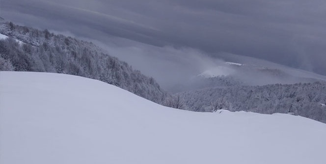 Amasya beyaza büründü