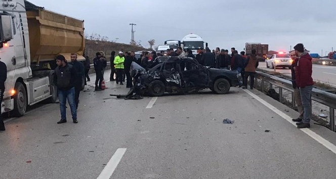 Kırıkkale’de 3 araçlı trafik kazası: 1 ölü