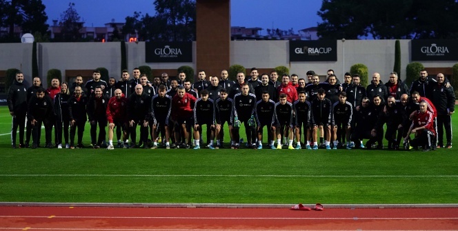Beşiktaş, ikinci yarı hazırlıklarına başladı