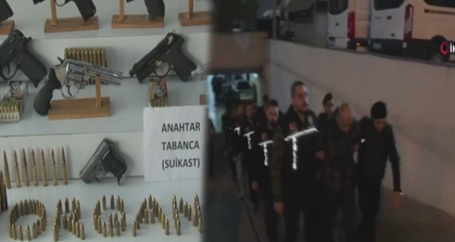 Çetelere ve organize suç örgütlerine büyük darbe